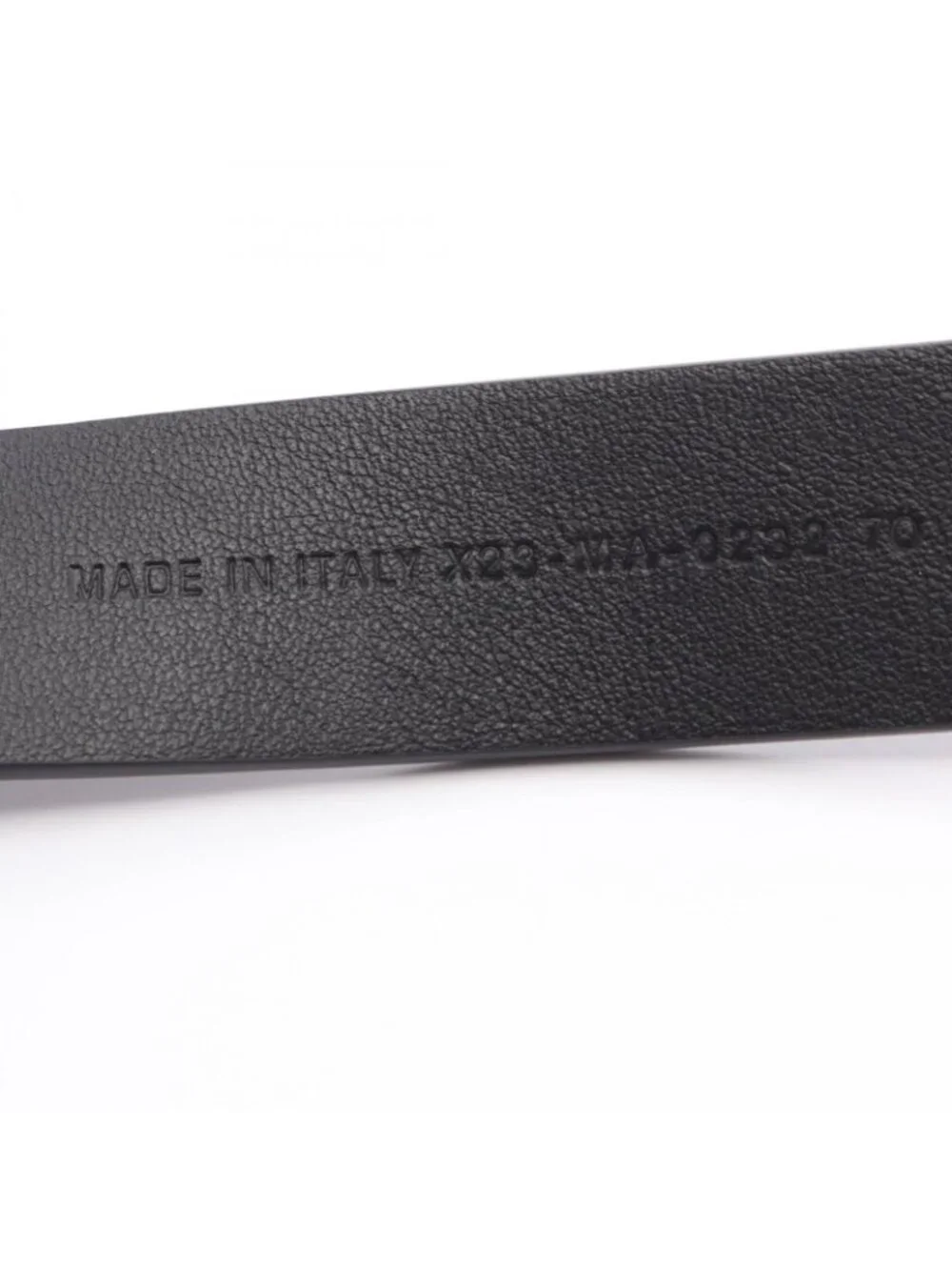 Dior Belt CD Logo Buckle Rhinestone Gold Leather